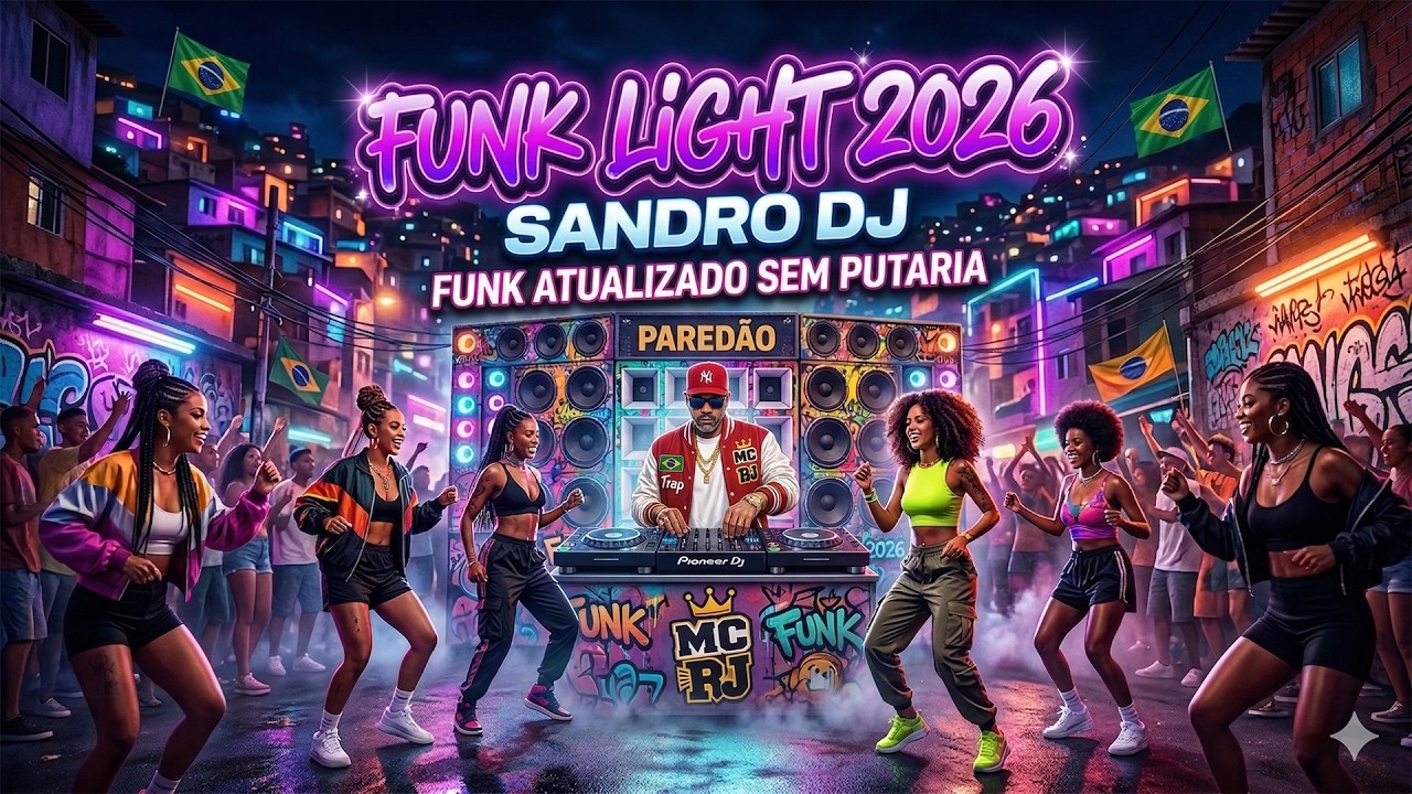 FUNK LIGHT 2026 ATUALIZADO 🔥 | ABRIL | SET FUNK PRA DAN&Ccedil;AR | FUNK REMIX 2026 &ndash; SANDRO DJ