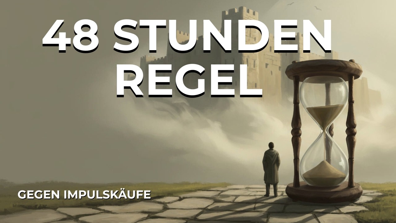 Die 48-Stunden-Regel: Wie du Impulskäufe stoppst