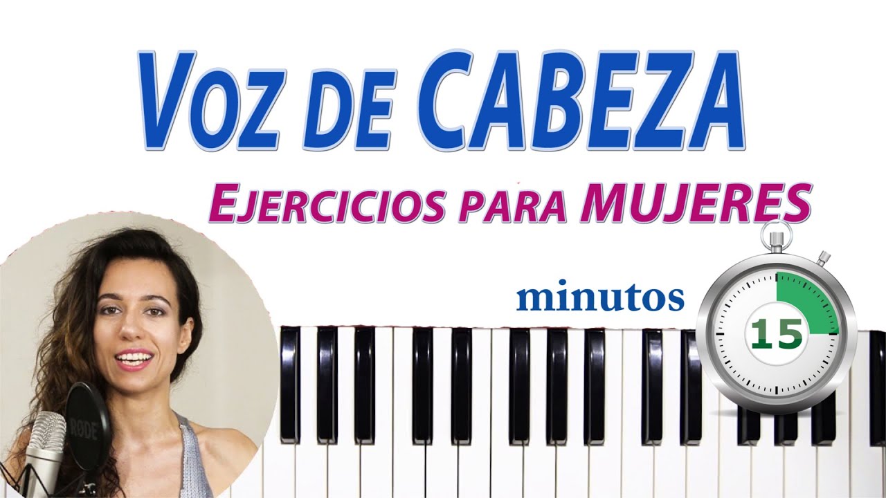 Voz de CABEZA 🎵Ejercicios para CANTAR con voz de cabeza para MUJERES . Clases de canto Natalia Bliss