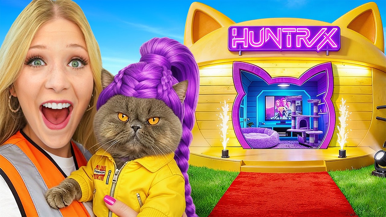 Building Netflix Dream Houses For My Cat!
