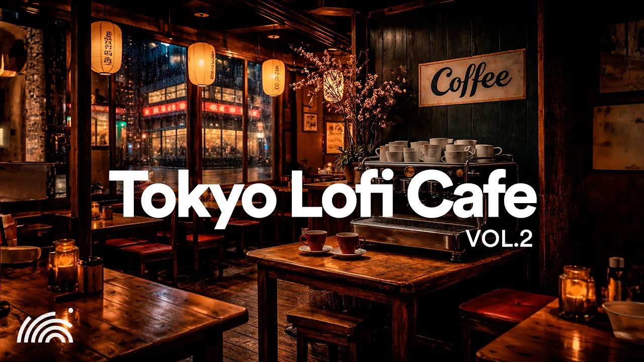 Tokyo Lofi Cafe ☕🌙| Late Night Lofi Beats for Focus, Study & Relax