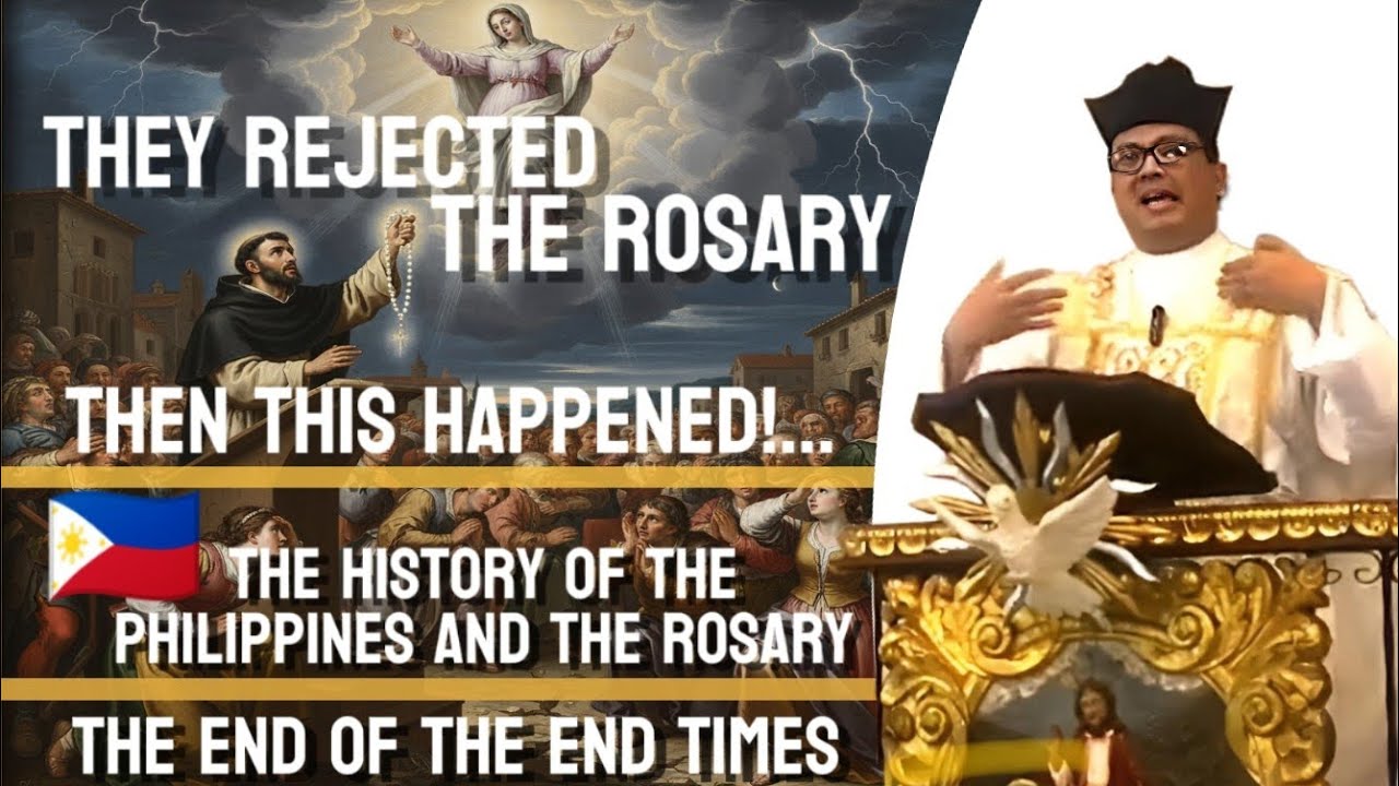 A Dire Warning to the World & Catholics Rejecting the Rosary| Fr. Fidel Ferrer|SSPX Sermons|Catholic