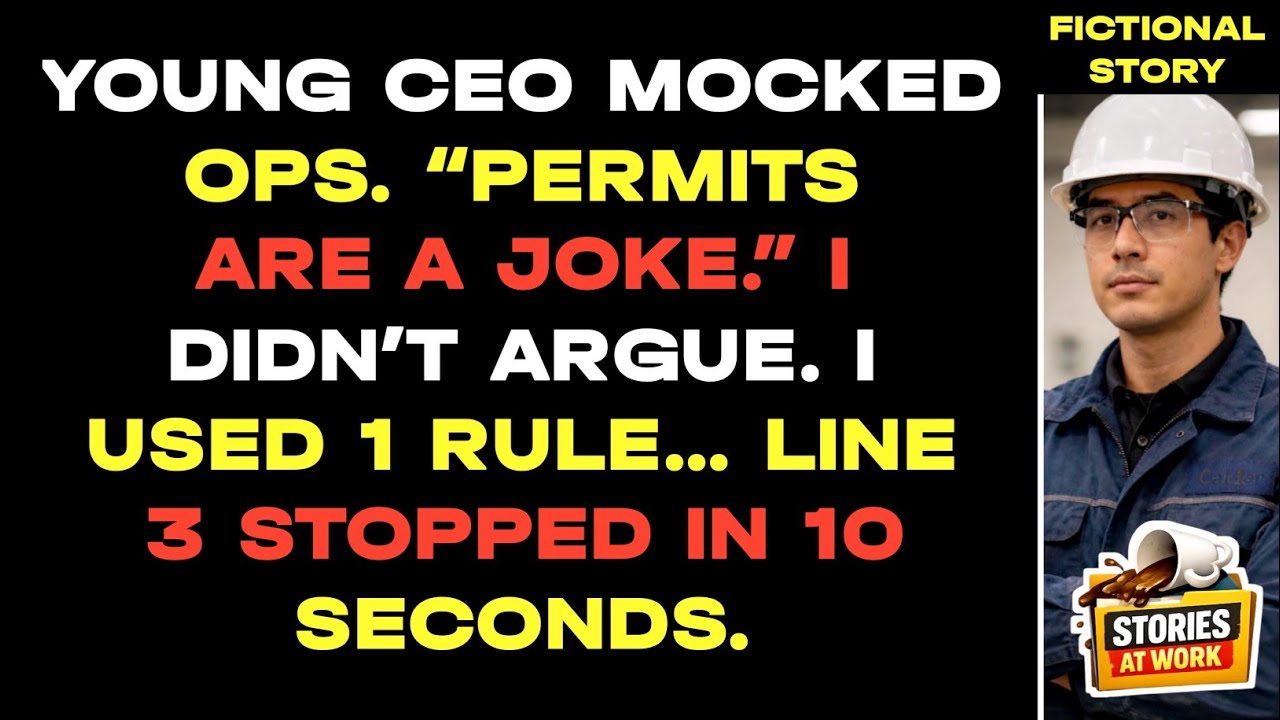 Young CEO Mocked Ops — I Used 1 Permit Rule and Shut Line 3 Down in 10 Seconds | Corporate Revenge 💼