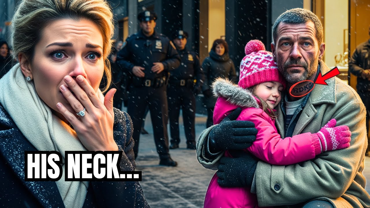 Billionaire’s Wife Finds Her Daughter Hugging a Homeless Man — Then Sees the Tattoo