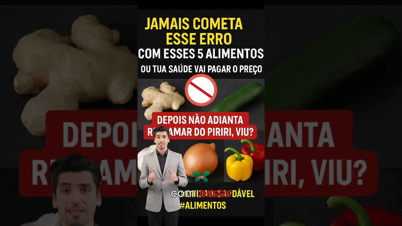 5 Alimentos que voc&ecirc; destr&oacute;i sem saber pare de guardar na geladeira! #EviteErros #CozinhaInteligente