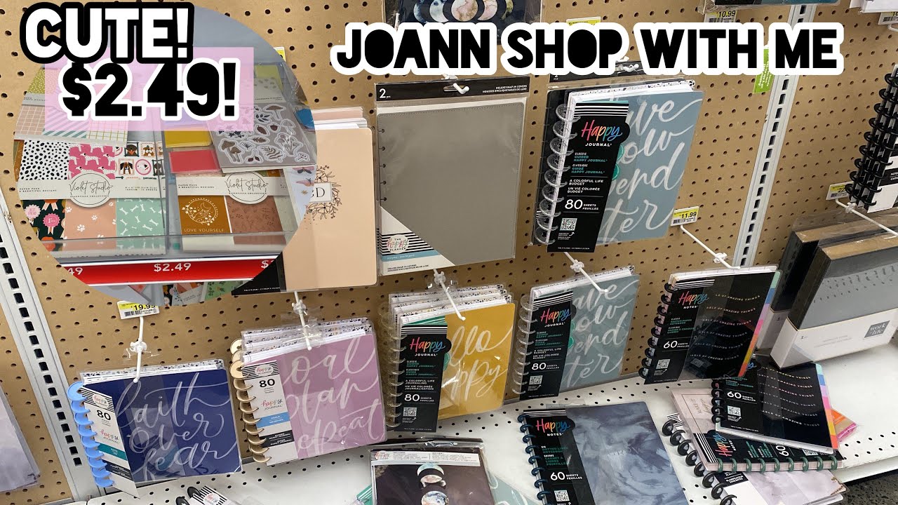 Joanns shop with me // $2.49 items & planners  for 2024