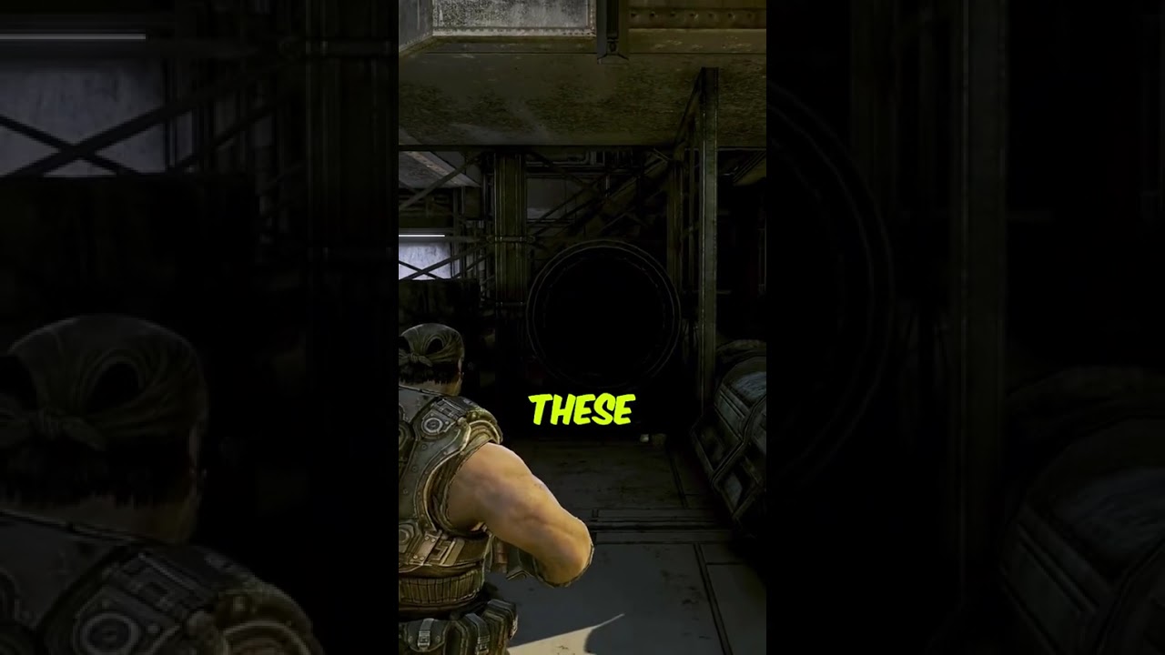 Funniest Easter Eggs in video games. #shortvideo #videogames #gaming #gameplay #details #gearofwar 