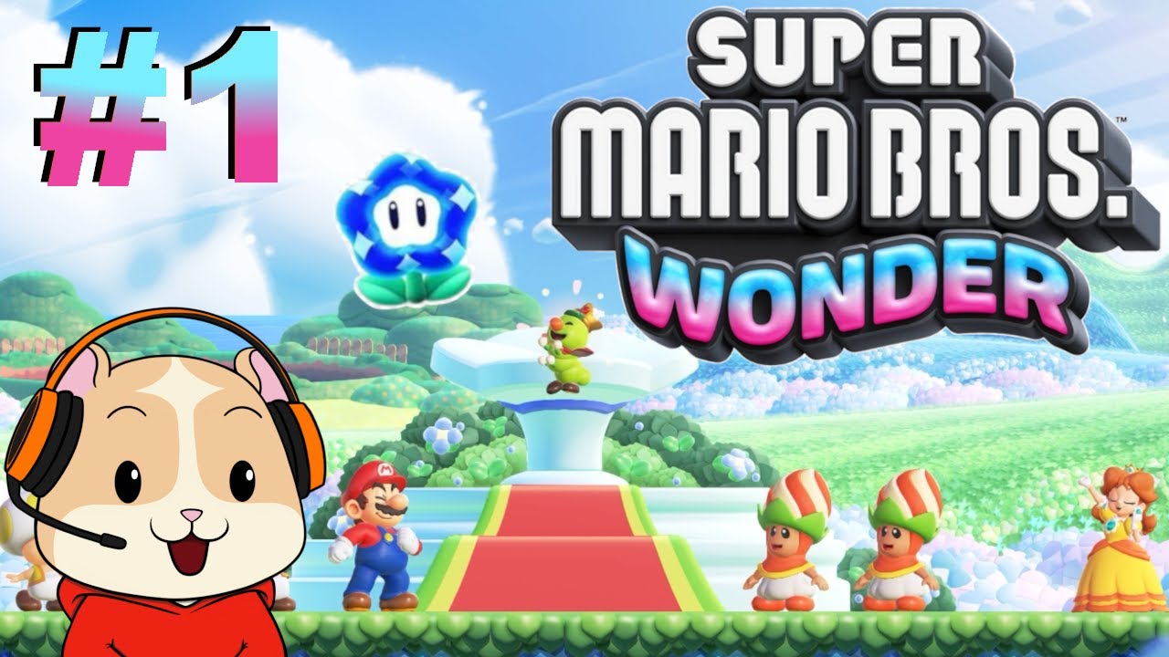 Something WONDERFUL this way comes! NEW Super Mario Bros. Wonder PART 1