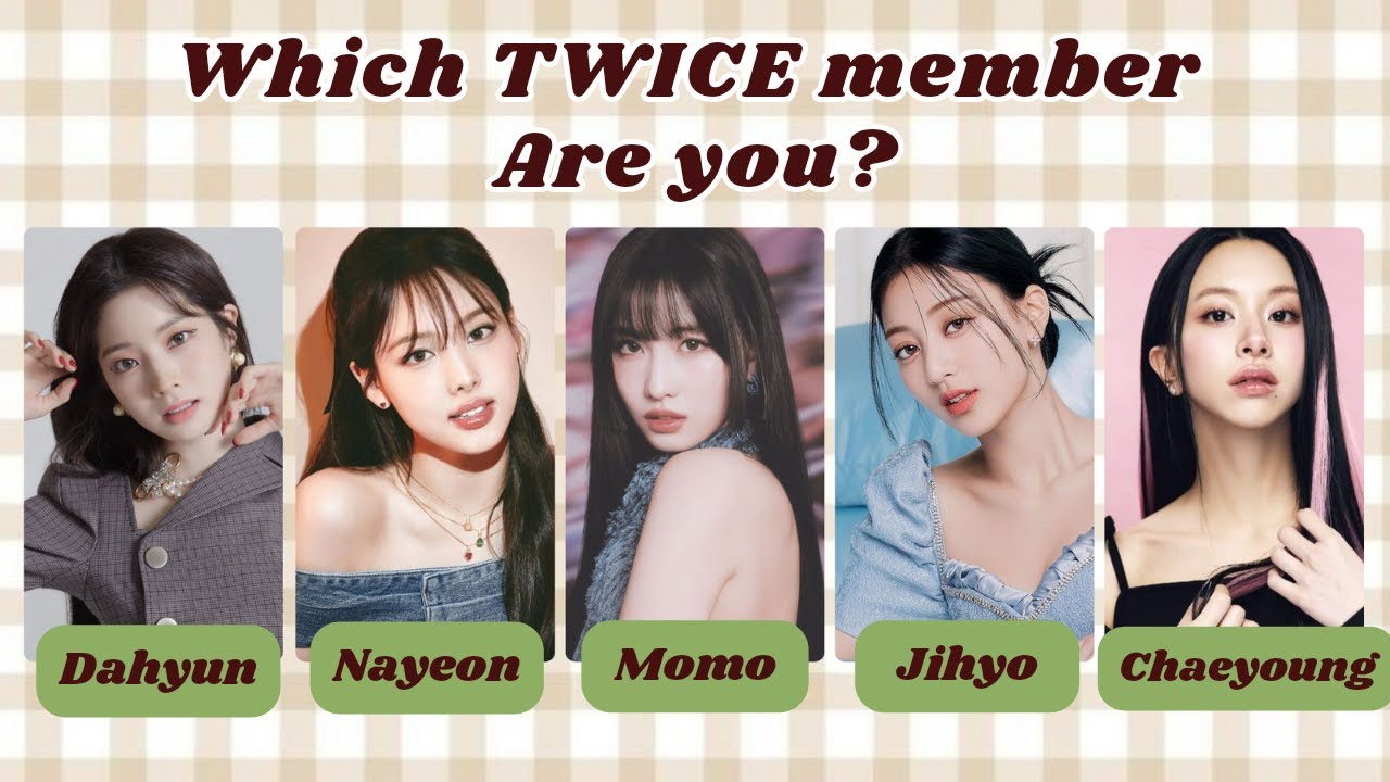 Кто ты из TWICE? 🎀✨ || Забавный тест на личность