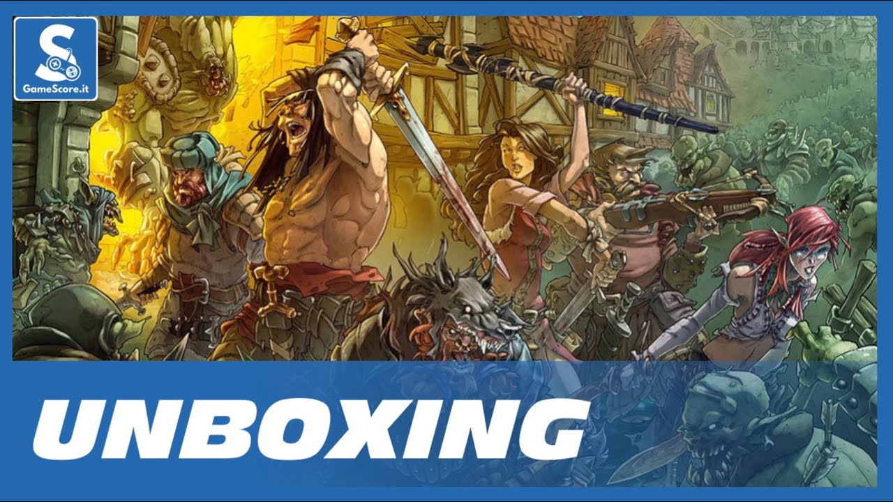 Zombicide Green Horde | Unboxing ITA