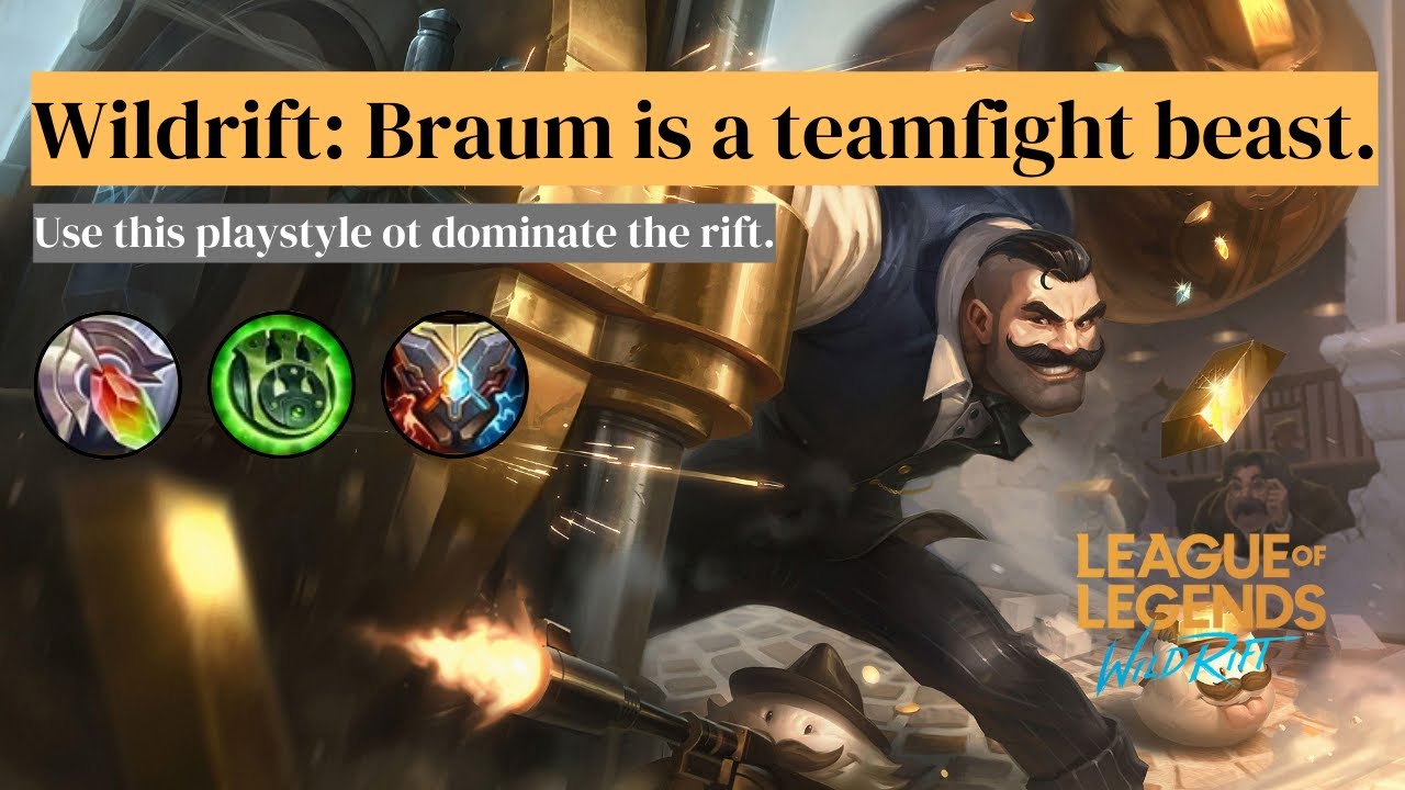 Wildrift: Braum passive is the best | Ranked full gameplay