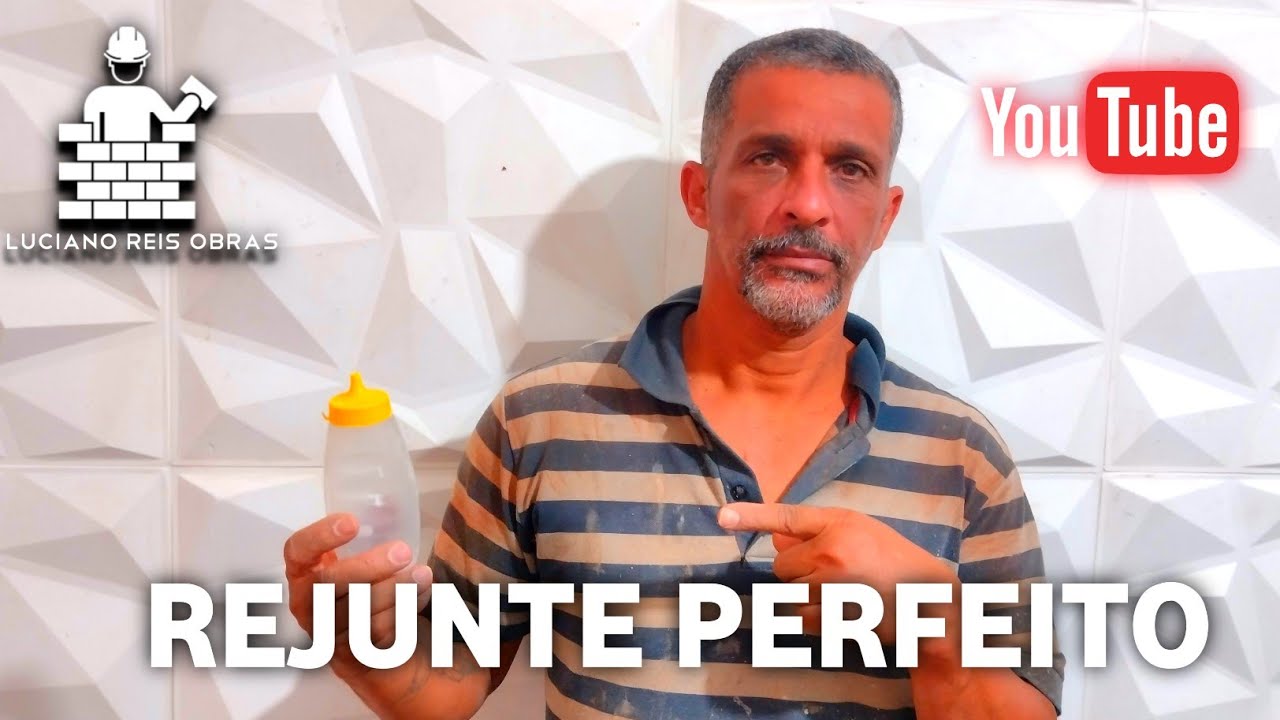 COMO REJUNTAR REVESTIMENTO DE GESSO 3D,, COM REJUNTE DE CERÂMICA!!