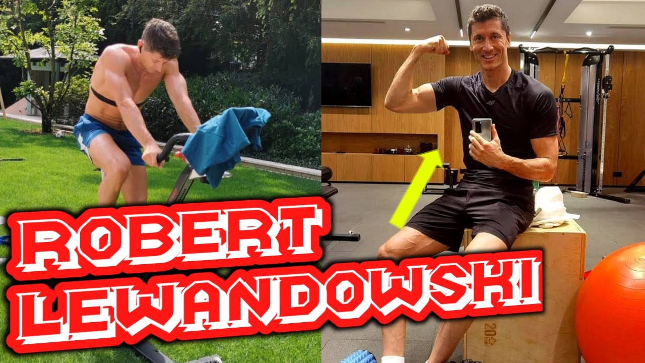 Robert Lewandowski - Individual TRAINING and Gym WORKOUT 2021🔥