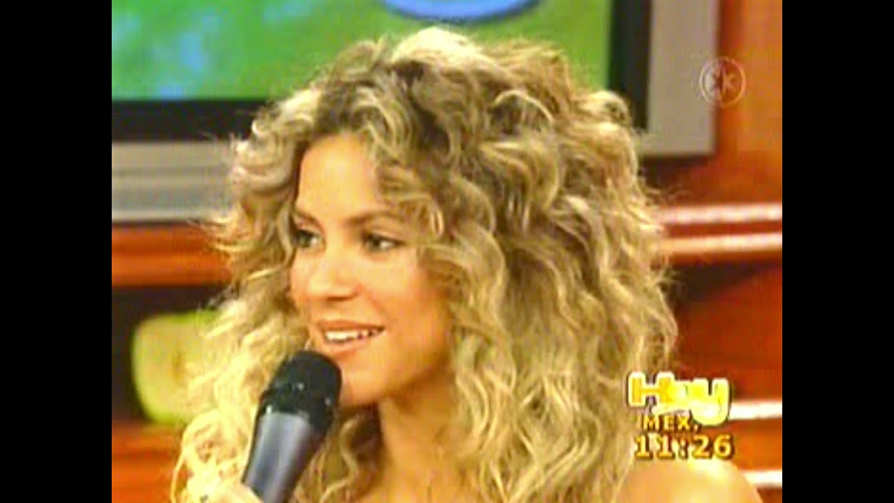 Shakira en el programa HOY (México, 2005)