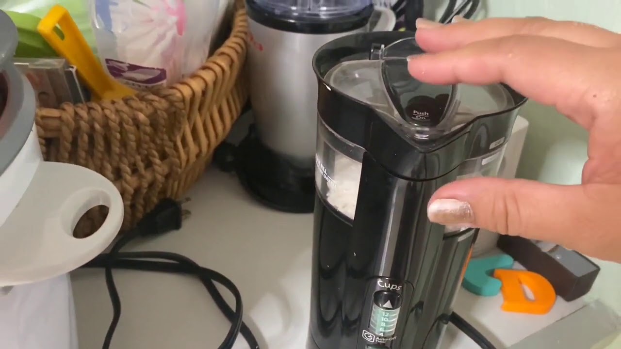 Coffee Grinder works on rice too!
