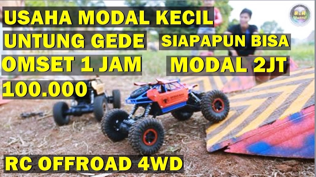 IDE BISNIS SEWA MAINAN ANAK MOBIL RC OFFROAD 4X4 ROCK CRAWLER USAHA SEWA MAINAN ANAK