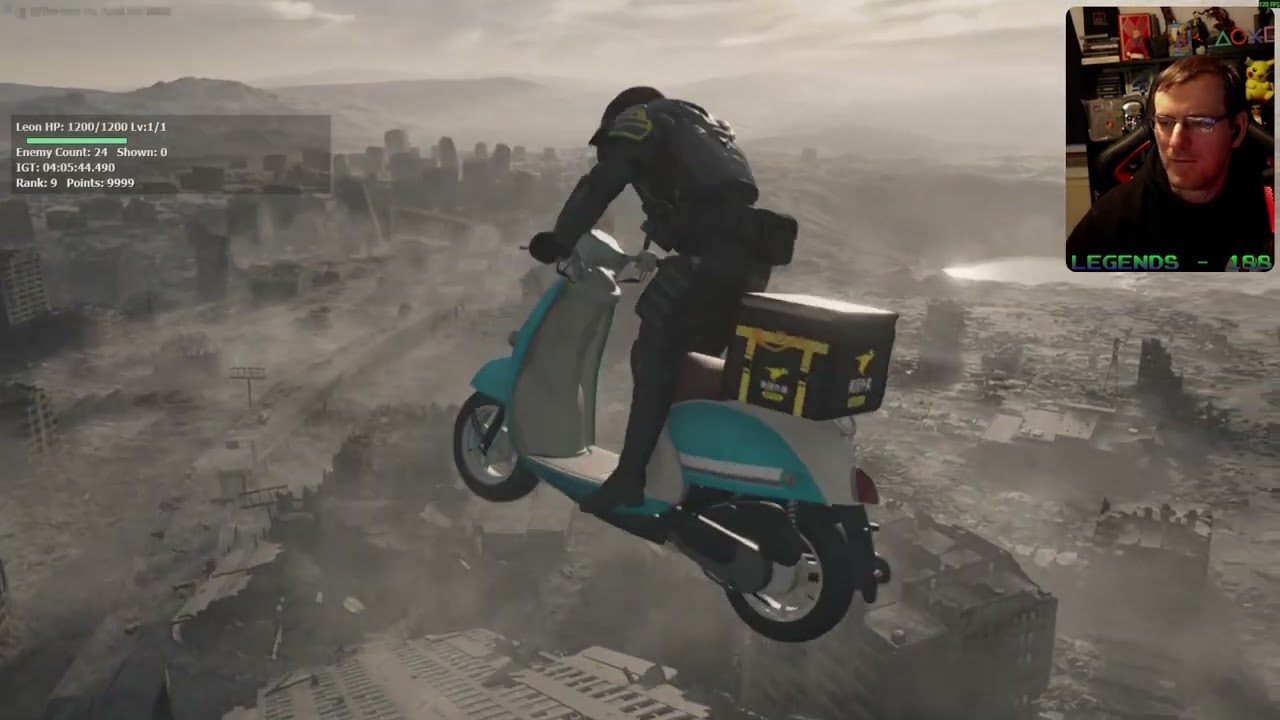 Super Earth didn't prepare me for this escape... 🛵