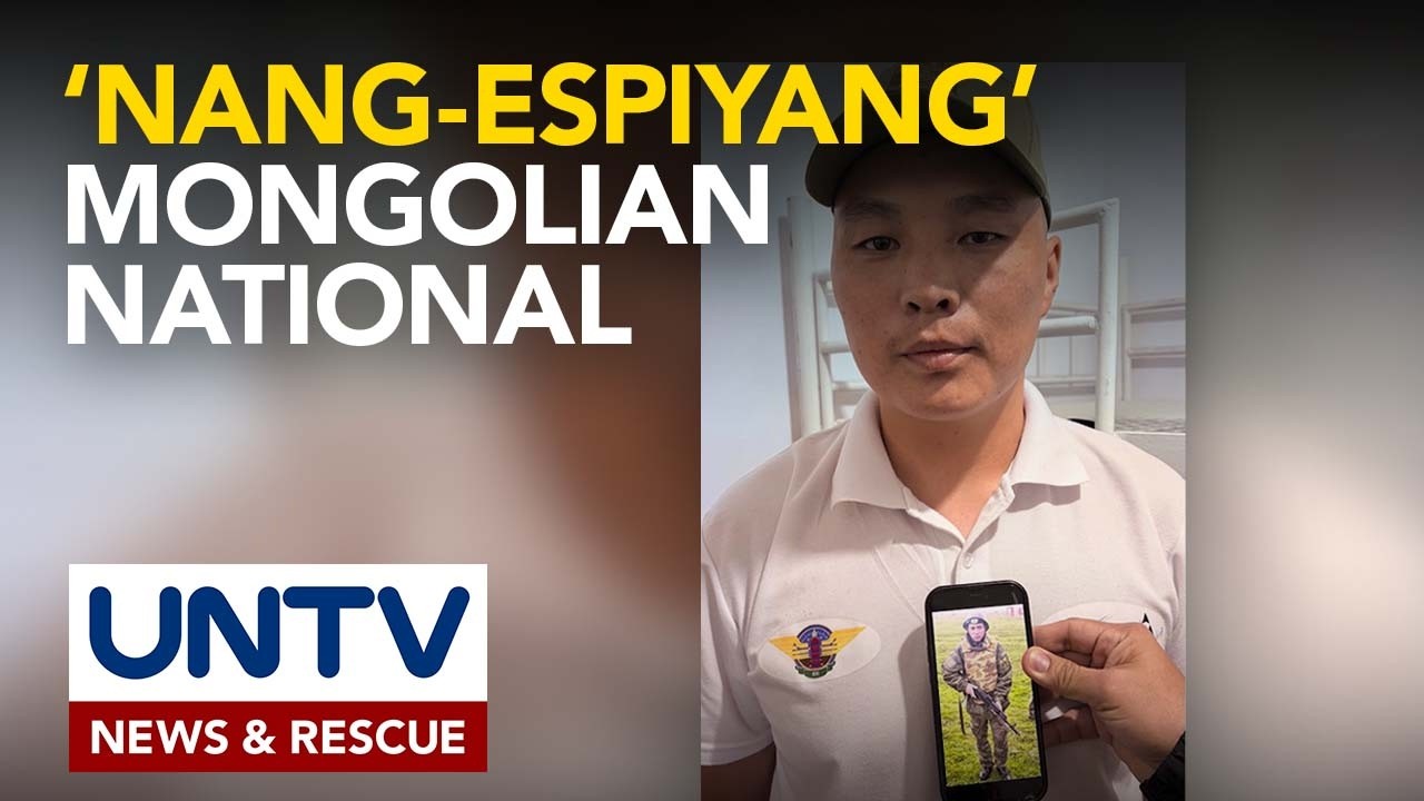 Mongolian national, inaresto sa Zambales dahil umano sa pang-eespiya