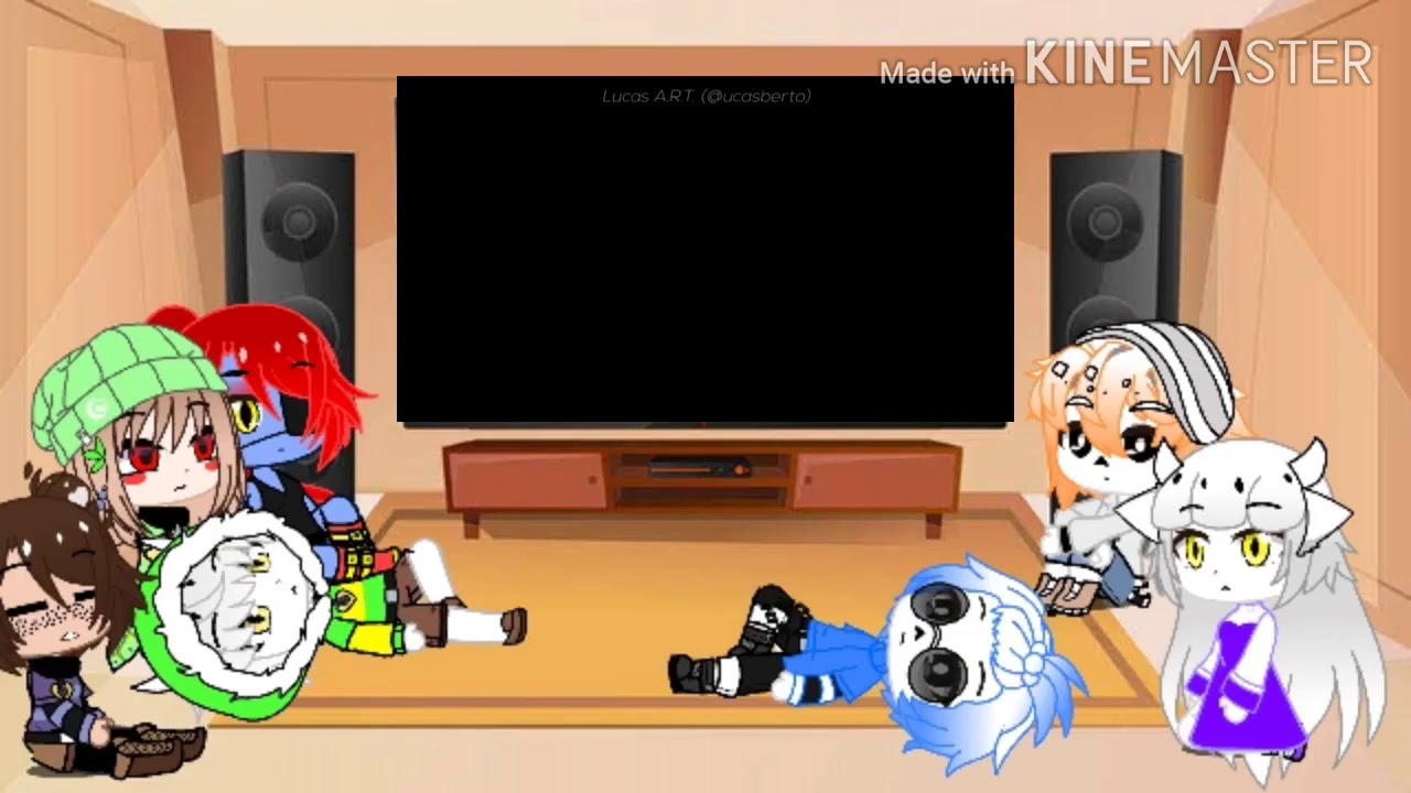 Undertale React/Reagindo a o rap do Naruto 🧡🖤(especial de 2k ) {original}