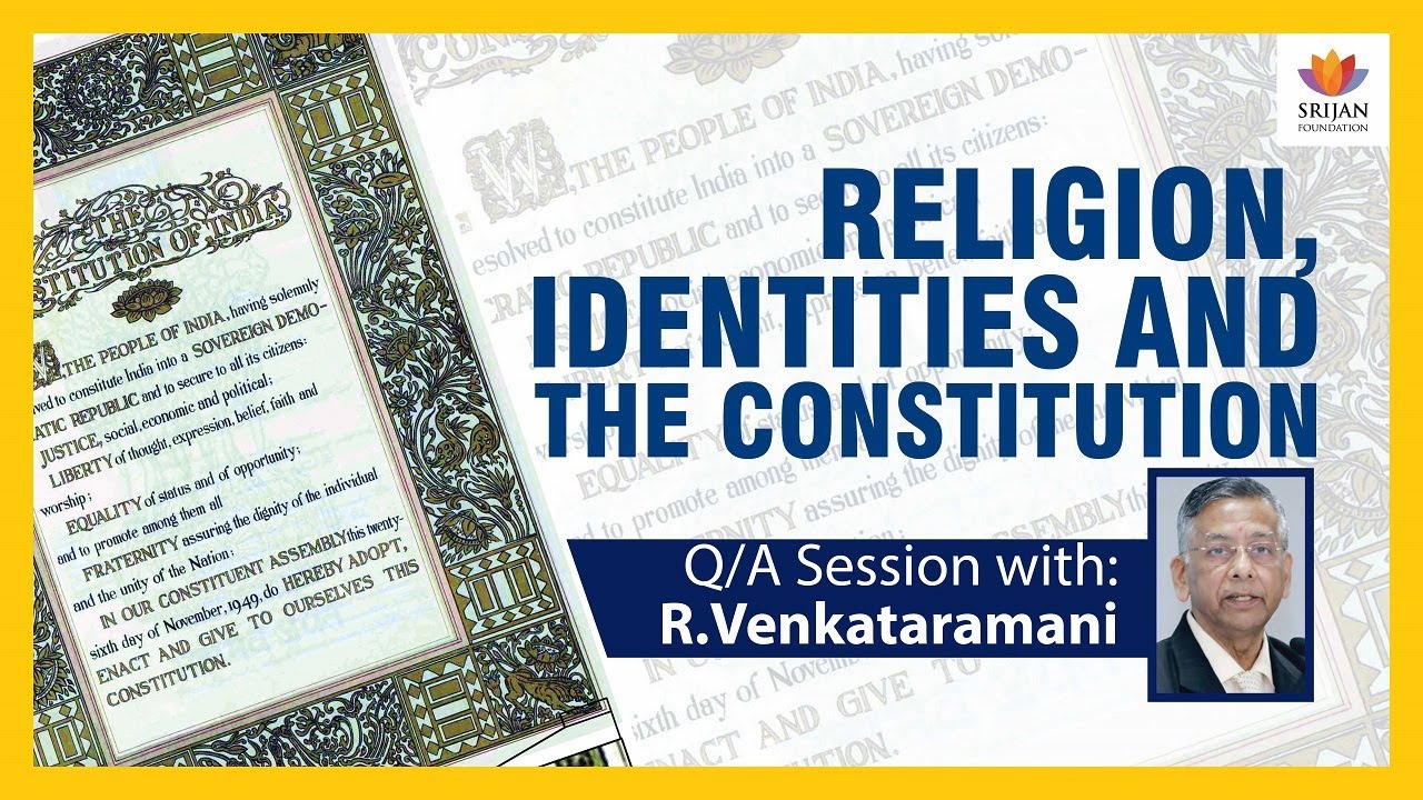 Constitutional Rights Explained: Why Hindu Temples Need Freedom | R Venkataramani on Articles 26-30