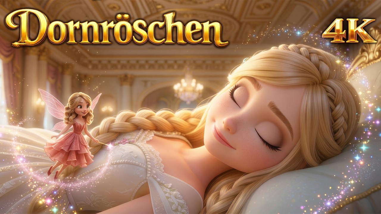 Dornr&ouml;schen: Der 100-j&auml;hrige zauberhafte Schlaf | 4K 3D | M&auml;rchen f&uuml;r Kinder