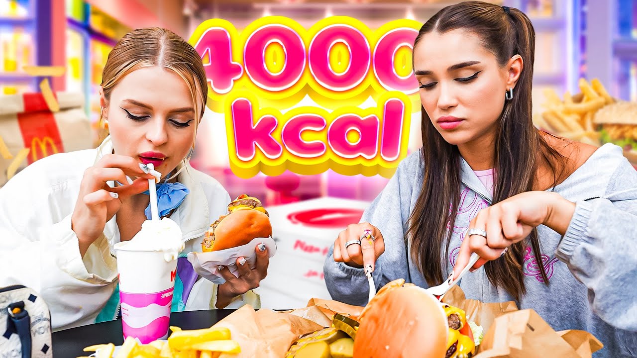 NAJBARDZIEJ NIEZDROWA DIETA PRZEZ CAŁY DZIEŃ!
