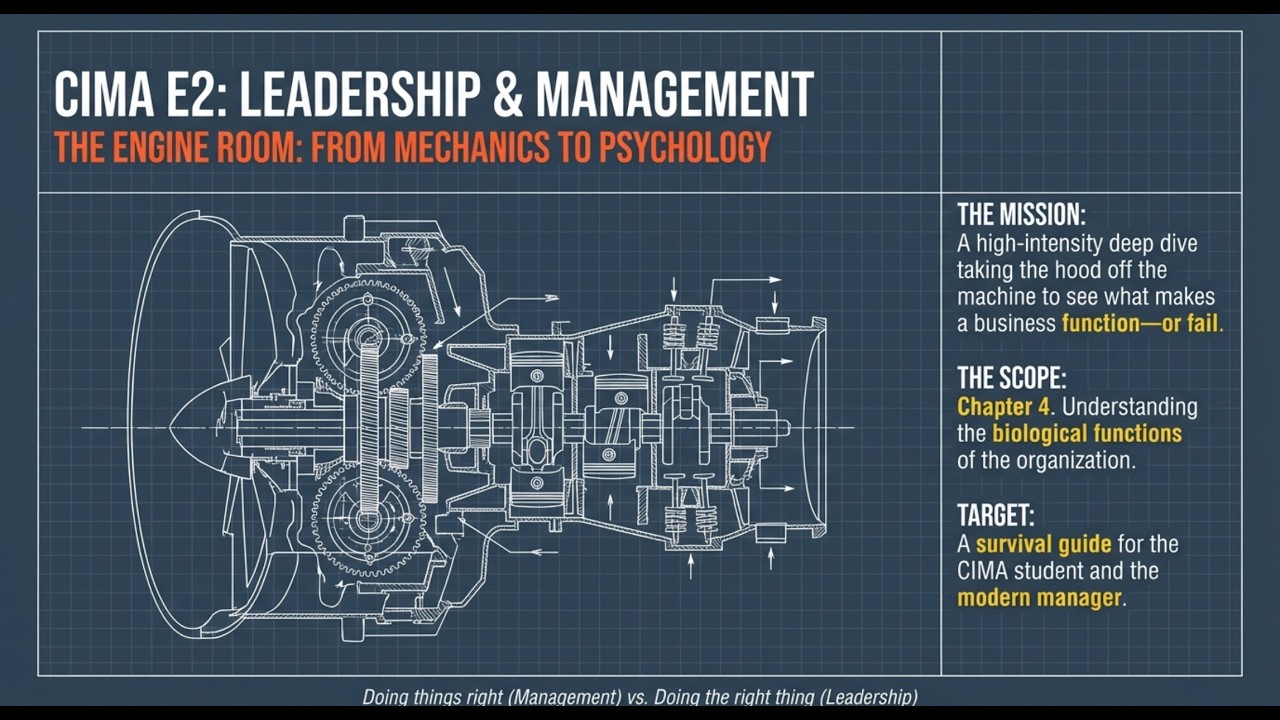 CIMA E2 - Chapter 4 – Leadership and Management [ Deep Dive ]