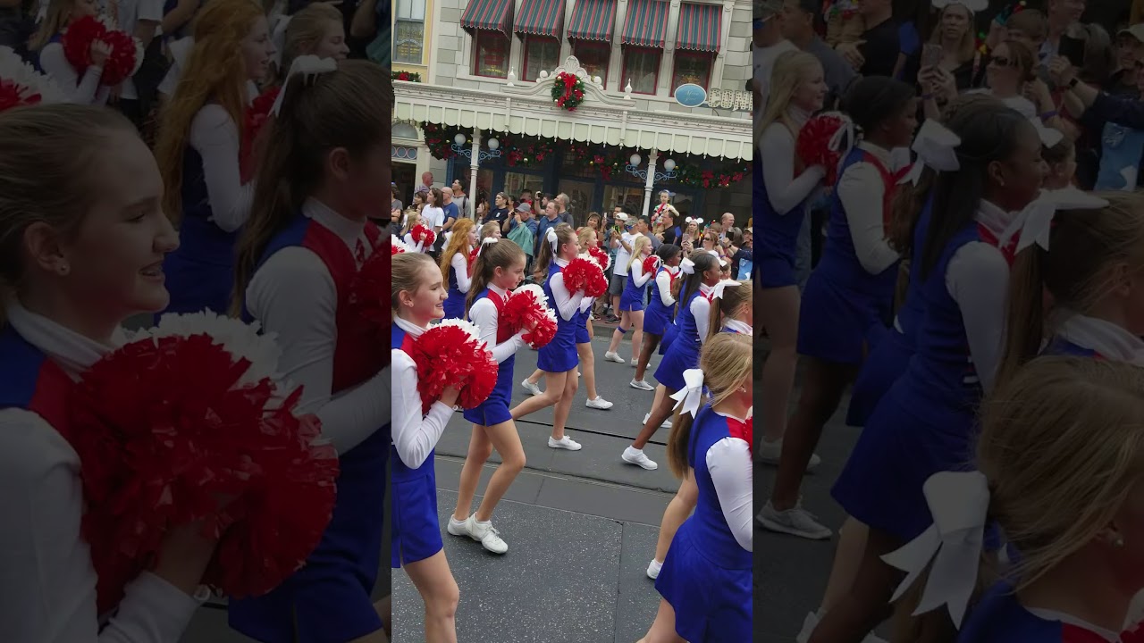 Disney's Thanksgiving PRE-PARADE --- UCA All-american Cheerleaders