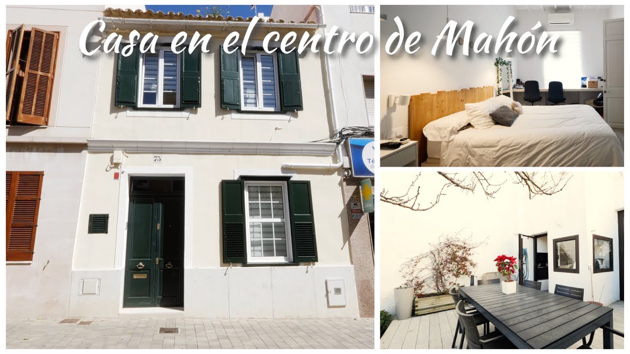 Encantadora casa de pueblo reformada con patio en Mah&oacute;n [MENORCA] Ref 91623