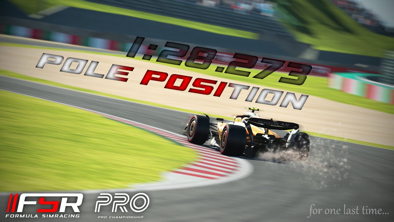 rFactor 2 | FSR PRO Japanese Grand Prix 2024 | 1:28.273 | Pole Position