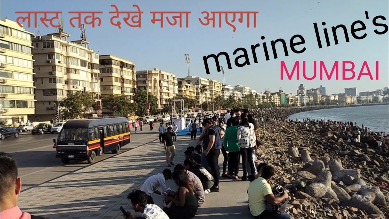 marine line's mumbai ( mansurivlogs23 )
