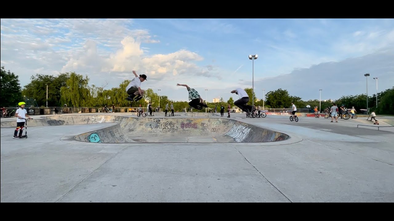 Cand Te Dai Cu Legende pe Role Agresive/ Skatepark Tineretului