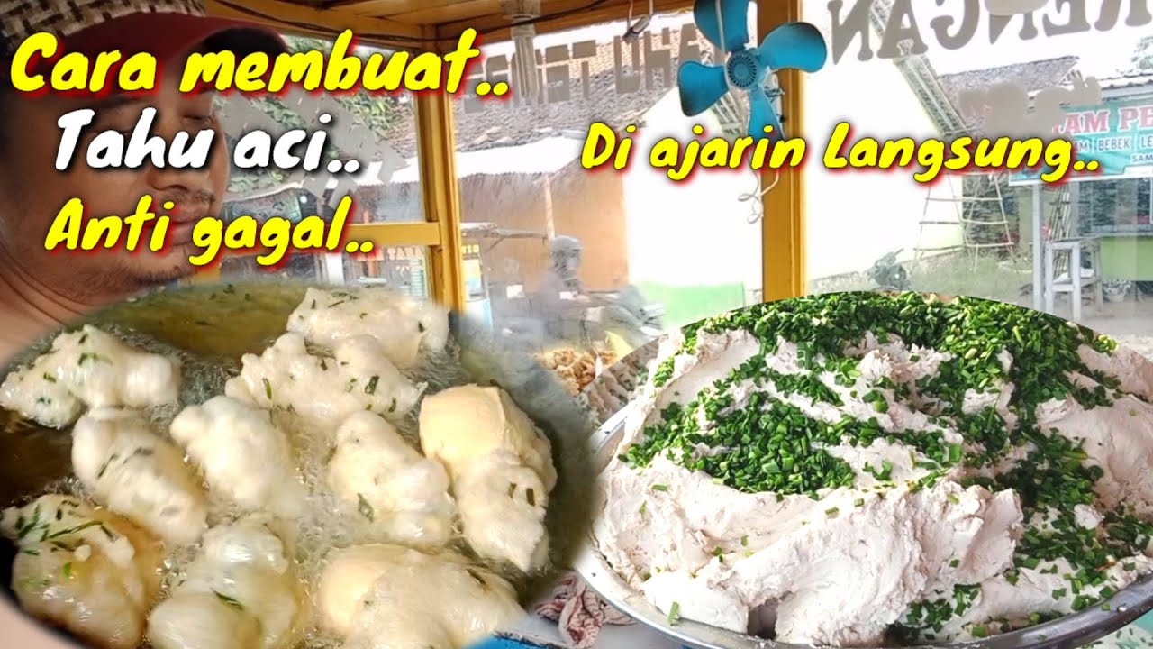 Kamu Sering Gagal Membuat Tahu Aci.!!! Aci Sering Lepas, Coba Cara lni.