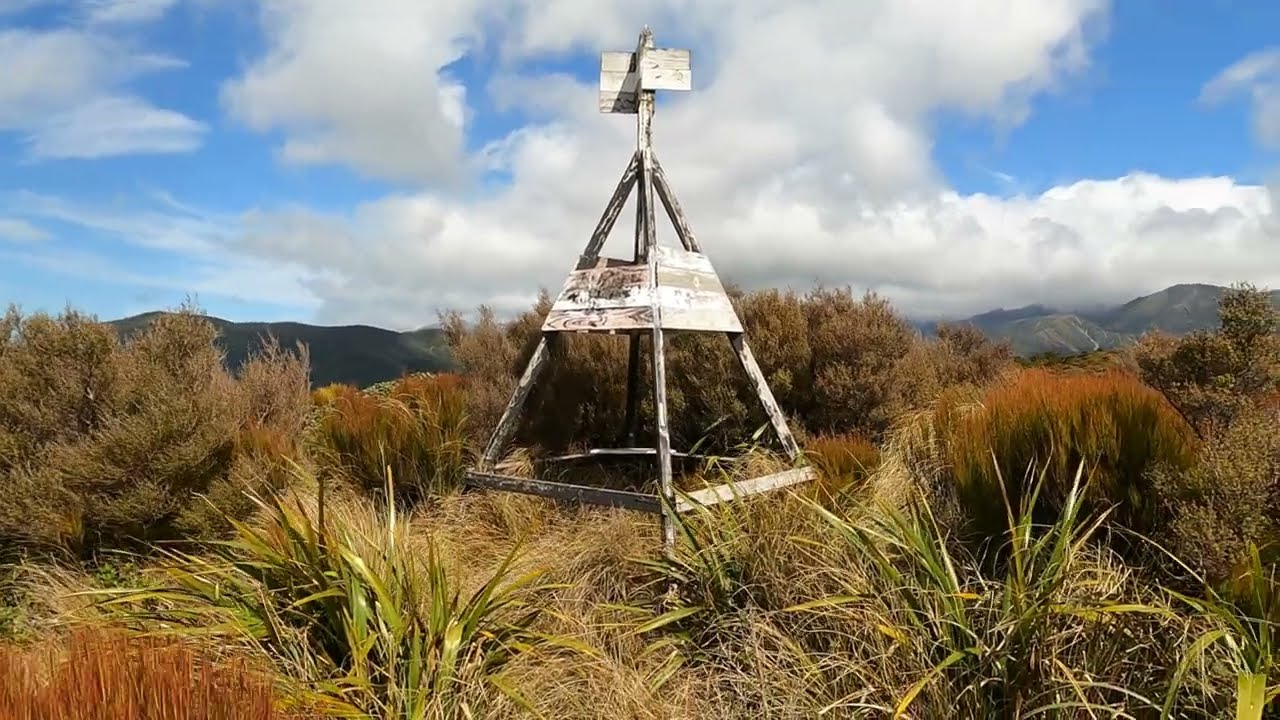Eketahuna: Kaiparoro Trig, Trig Point I, & Airspeed Oxford Wreck