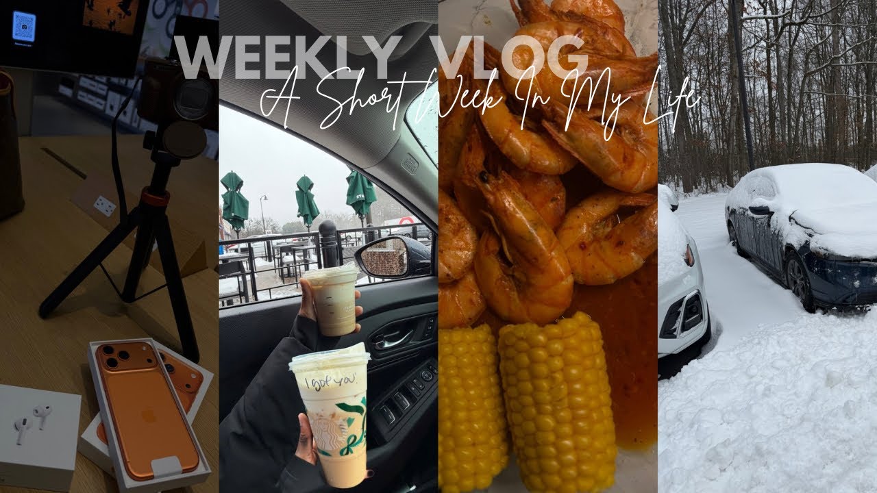 WEEKLY VLOG| New IPhone 17 Unboxing + Christmas & More❤️.
