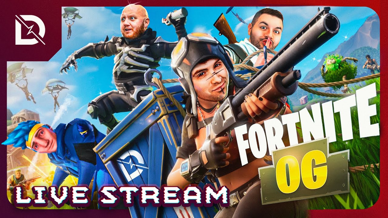 🔴 FORNITE OG W/ NINJA, COURAGEJD, TIMTHETATMAN, AND DRLUPO