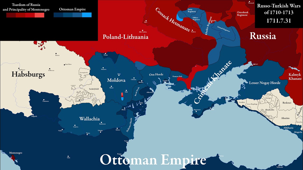 The Pruth War: Every Day