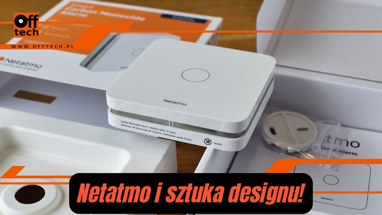 Czujnik czadu Netatmo: sprzęt rodem z BHP, a design godny Apple!