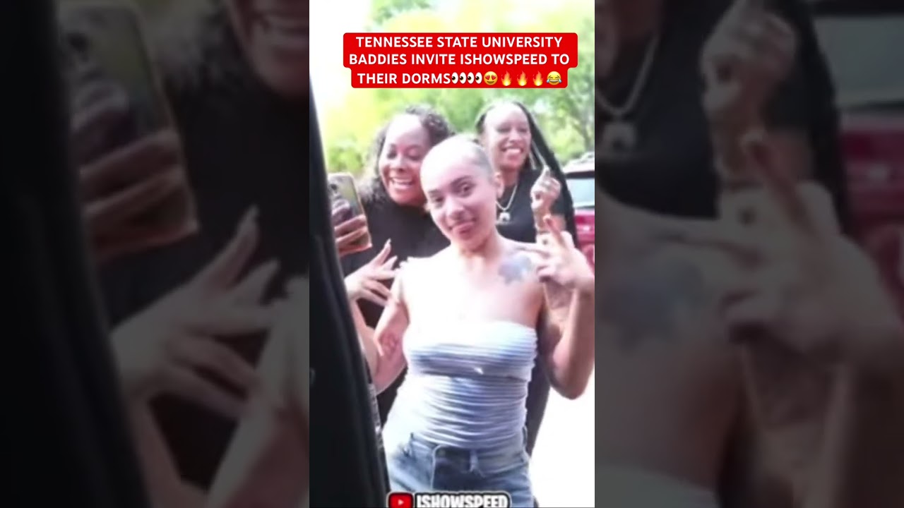 ISHOWSPEED PICKS UP TENNESSEE STATE UNIVERSITY BADDIES OFF STREET#ishowspeed #tsu #nashville #baddie