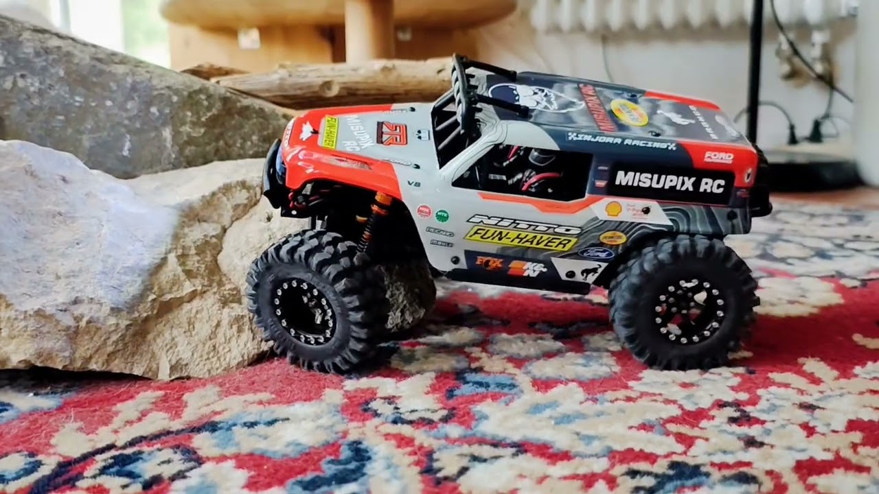 New Sliders / Skidplates for the HPI Venture 18 FORD Bronco 4400