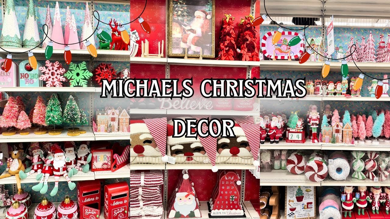 MICHAELS CHRISTMAS 2024 COLLECTION  • SHOP WITH ME