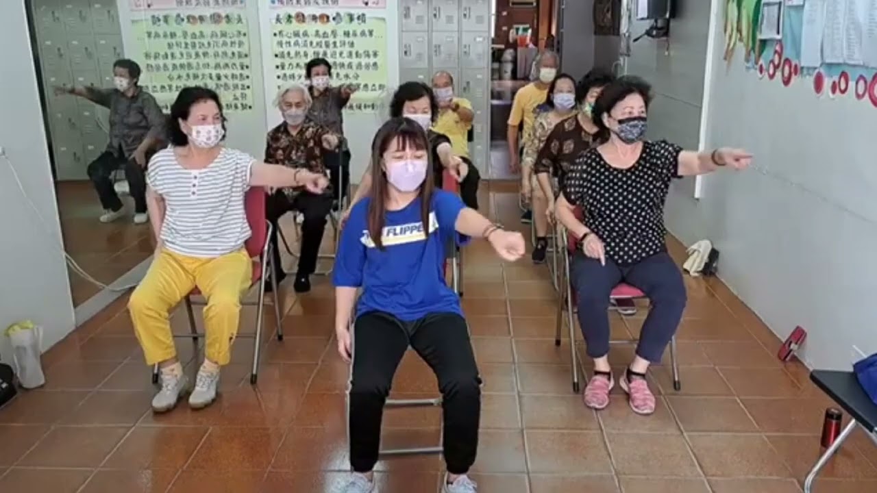 A-008[椅子舞流行國語篇〕銀髮族30分鐘健康促進坐姿運動椅子舞健康操（第八集）（指導老師：葉嘉淇設計編舞）