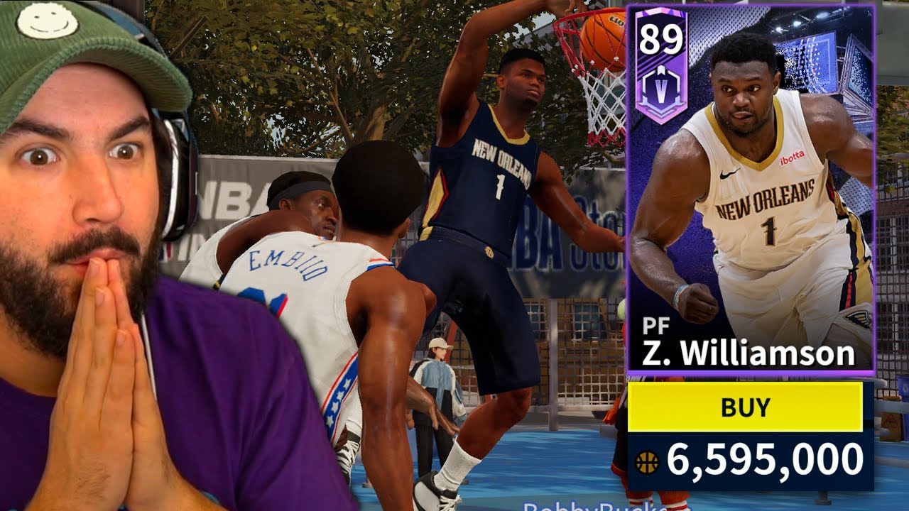 89 Zion is a cheat code in NBA Infinite