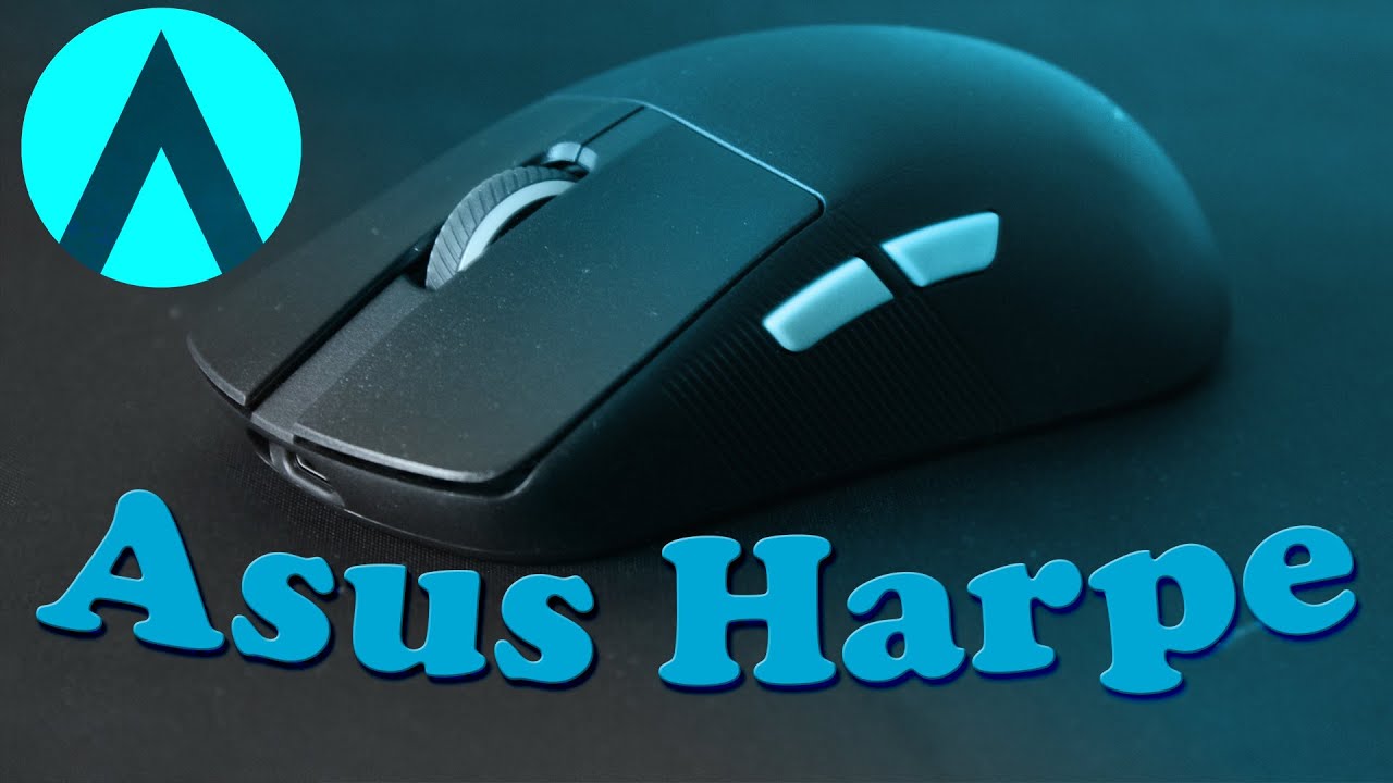 ОБЗОР НА ASUS HARPE | Коллаборация AimLab и Asus!