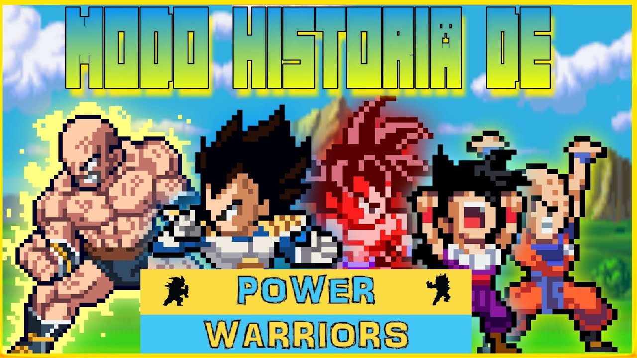 🤑 jugando al modo historia de power Warriors saga Saiyanjin 🐒