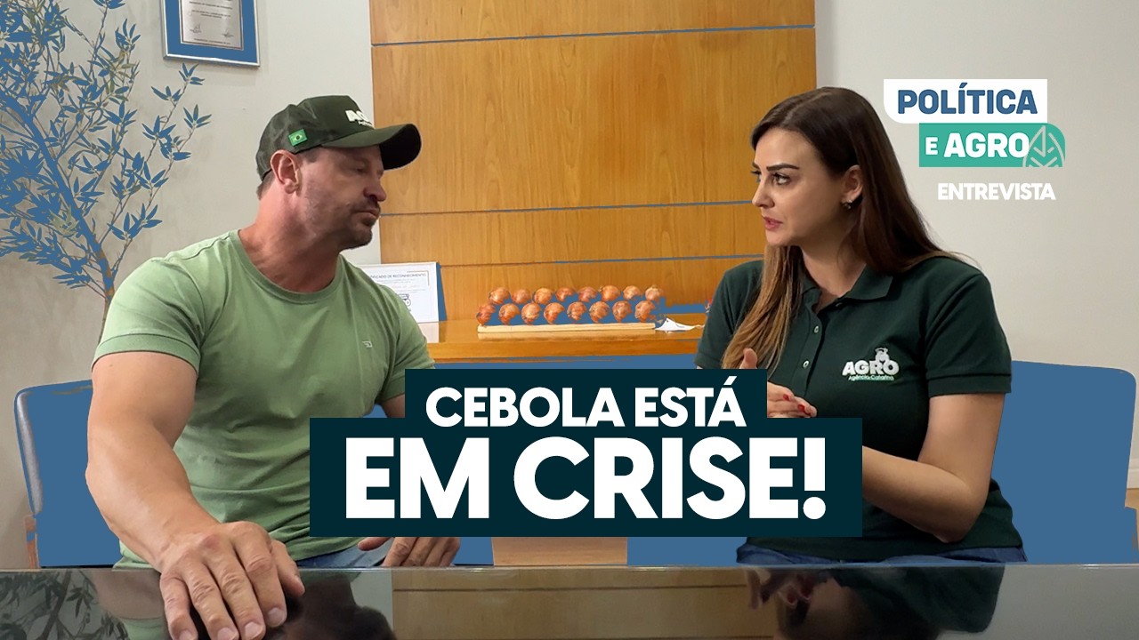 Política e Agro: Por que o preço da cebola caiu? Entrevista com prefeito de Ituporanga, Geison Kurtz