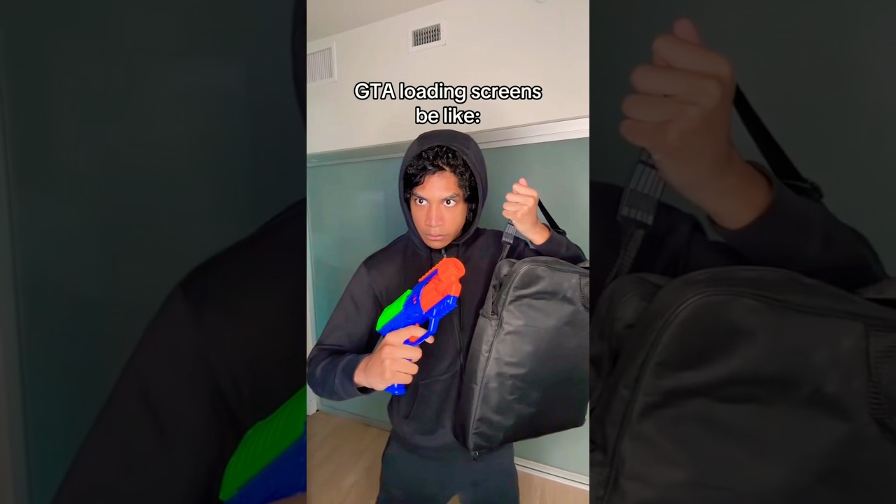 GTA Loading Screen Be Like: 💀 #viralshorts #comedy
