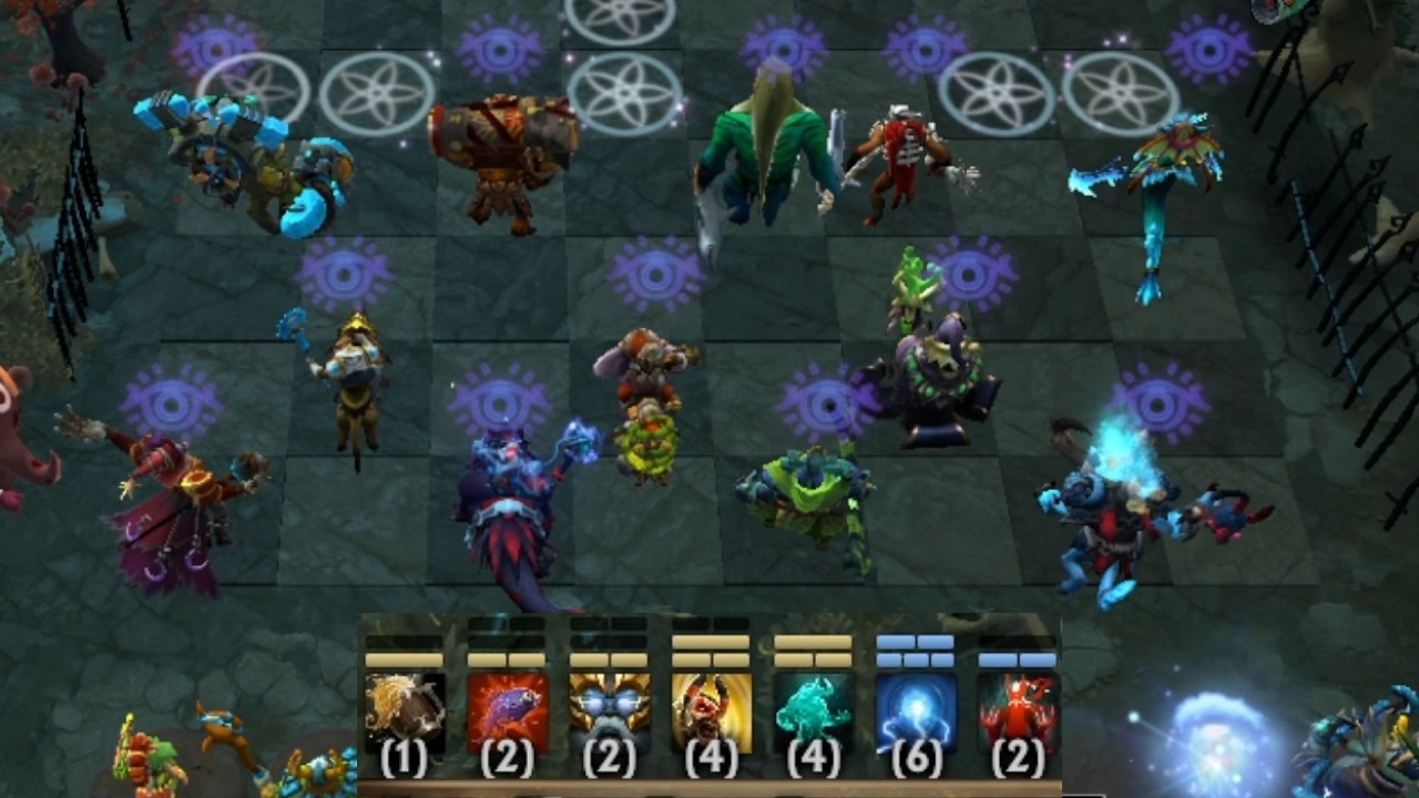 new season 1st game panda drop shaman - Dota Auto Chess DAC