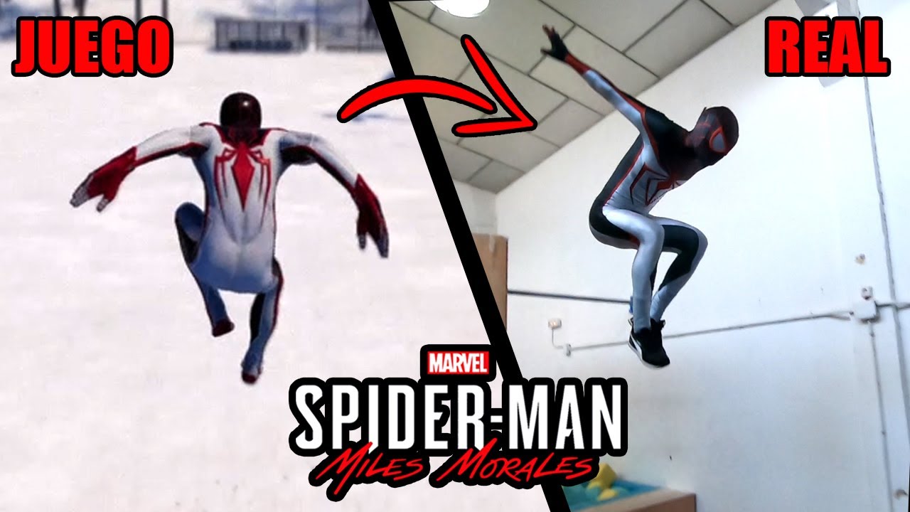 ¡IMITANDO MOVIMIENTOS DE MILES MORALES en la Vida Real! 🕷 | Prnze
