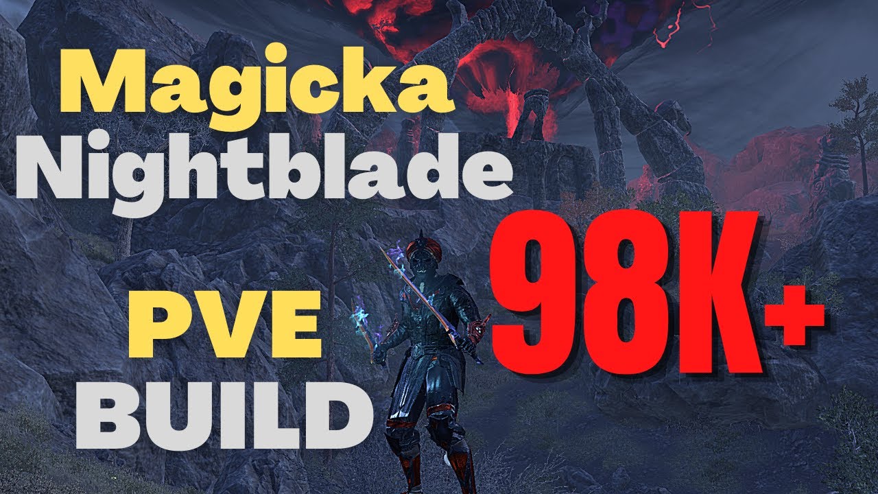 ESO - Magicka Nightblade PVE Build (98,5k) - Flames of Ambition